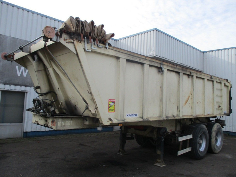 Kaiser 2 axle , Steel tipper trailer , Drum Brakes , Spring Suspension - Sklápěcí návěs: obrázek 1 Kaiser 2 axle , Steel tipper trailer , Drum Brakes , Spring Suspension - Sklápěcí návěs: obrázek 1
