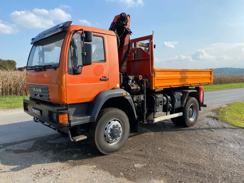 MAN LE 18-280 , 4X4 , Tipper , Palfinger PK 9501 - Sklápěč, Auto s hydraulickou rukou: obrázek 3 MAN LE 18-280 , 4X4 , Tipper , Palfinger PK 9501 - Sklápěč, Auto s hydraulickou rukou: obrázek 3
