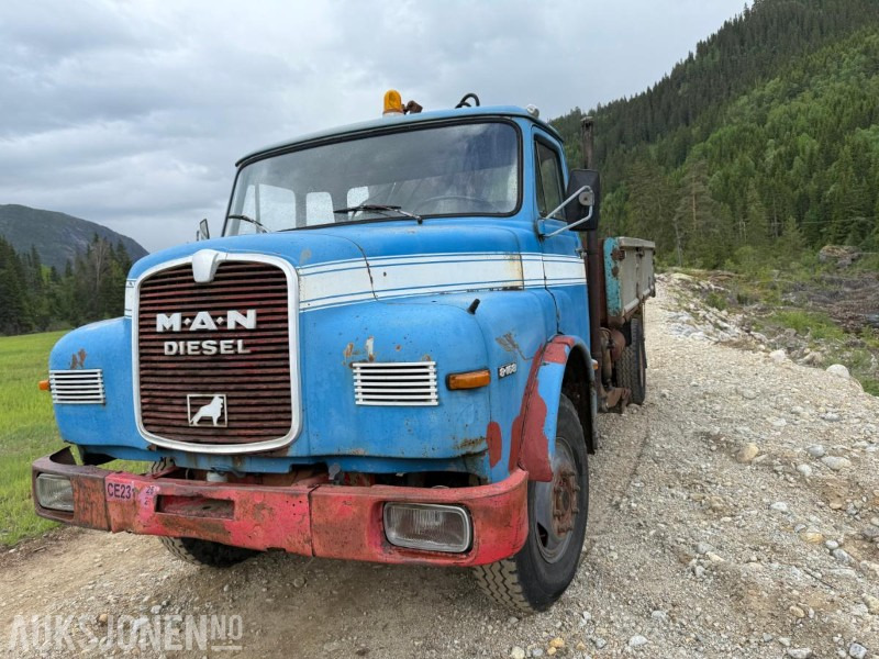 1973 Kranbil - MAN 8.168 HA, 4x4, Plan med tipp - Auto s hydraulickou rukou: obrázek 1 1973 Kranbil - MAN 8.168 HA, 4x4, Plan med tipp - Auto s hydraulickou rukou: obrázek 1
