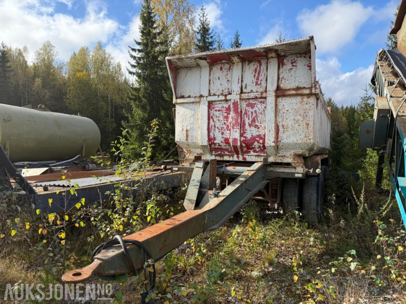 1978 Dapa 20T. M/dumperkasse - Sklápěcí přívěs: obrázek 1 1978 Dapa 20T. M/dumperkasse - Sklápěcí přívěs: obrázek 1