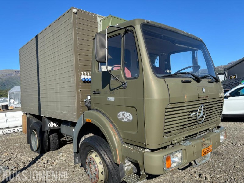 1980 Mercedes-Benz 1217 4X4 Allrad-Kipper Fahrgestell (AK/32) - Skříňový nákladní auto: obrázek 3 1980 Mercedes-Benz 1217 4X4 Allrad-Kipper Fahrgestell (AK/32) - Skříňový nákladní auto: obrázek 3
