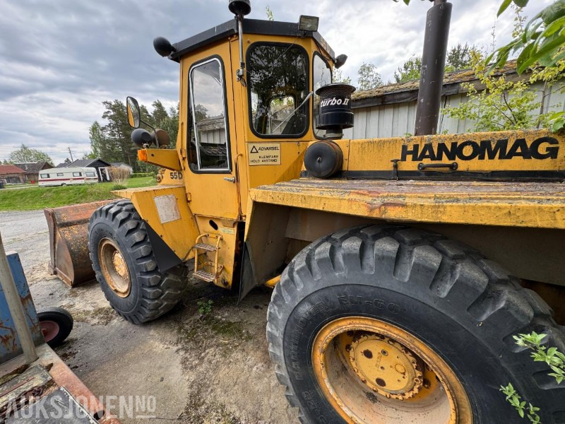 1985 Hanomag 55D hjullaster med skuffe - Kolový nakladač: obrázek 3 1985 Hanomag 55D hjullaster med skuffe - Kolový nakladač: obrázek 3