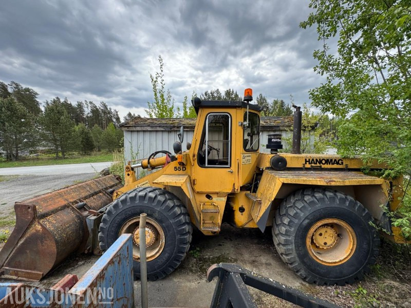 1985 Hanomag 55D hjullaster med skuffe - Kolový nakladač: obrázek 2 1985 Hanomag 55D hjullaster med skuffe - Kolový nakladač: obrázek 2