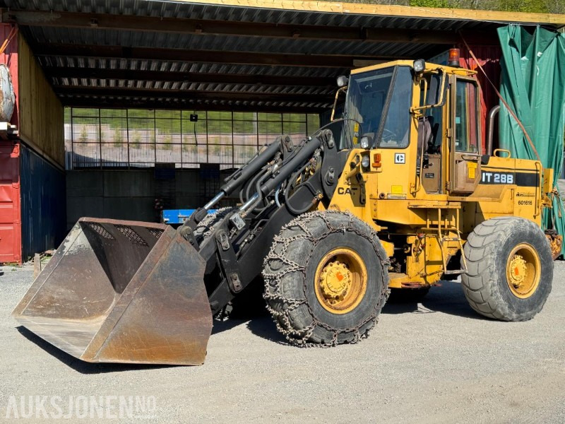1987 Cat IT28B hjullaster med skuffe - Kolový nakladač: obrázek 1 1987 Cat IT28B hjullaster med skuffe - Kolový nakladač: obrázek 1