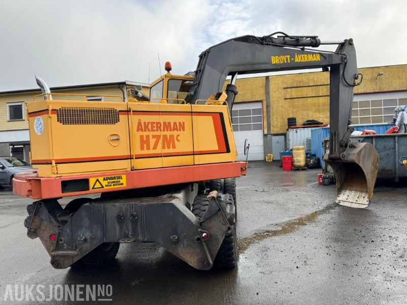 1988 Åkerman H7Mc hjulgraver med skuffe - Rýpadlo: obrázek 5 1988 Åkerman H7Mc hjulgraver med skuffe - Rýpadlo: obrázek 5