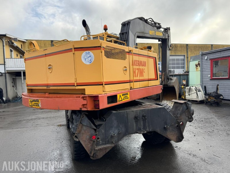 1988 Åkerman H7Mc hjulgraver med skuffe - Rýpadlo: obrázek 4 1988 Åkerman H7Mc hjulgraver med skuffe - Rýpadlo: obrázek 4