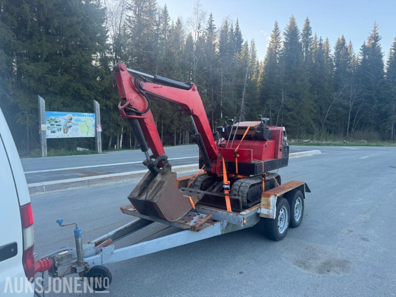 1990 Neuson 1200 RDV - MVA FRI MINIGRAVER - INGEN MINSTEPRIS - Mini rýpadlo: obrázek 1 1990 Neuson 1200 RDV - MVA FRI MINIGRAVER - INGEN MINSTEPRIS - Mini rýpadlo: obrázek 1