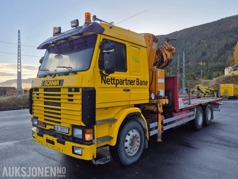 1996 Scania R113HL6x4A, kranbil, repobjekt - Auto s hydraulickou rukou: obrázek 1 1996 Scania R113HL6x4A, kranbil, repobjekt - Auto s hydraulickou rukou: obrázek 1