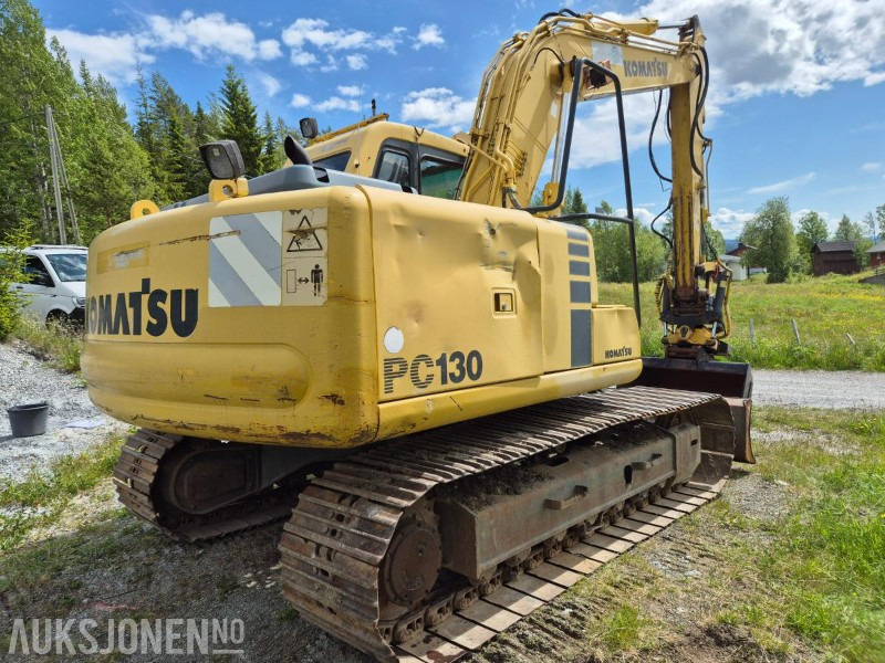 1998 Komatsu PC130, beltegraver m. Engcon tiltrotator - Rýpadlo: obrázek 5 1998 Komatsu PC130, beltegraver m. Engcon tiltrotator - Rýpadlo: obrázek 5