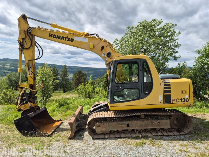 1998 Komatsu PC130, beltegraver m. Engcon tiltrotator - Rýpadlo: obrázek 2 1998 Komatsu PC130, beltegraver m. Engcon tiltrotator - Rýpadlo: obrázek 2