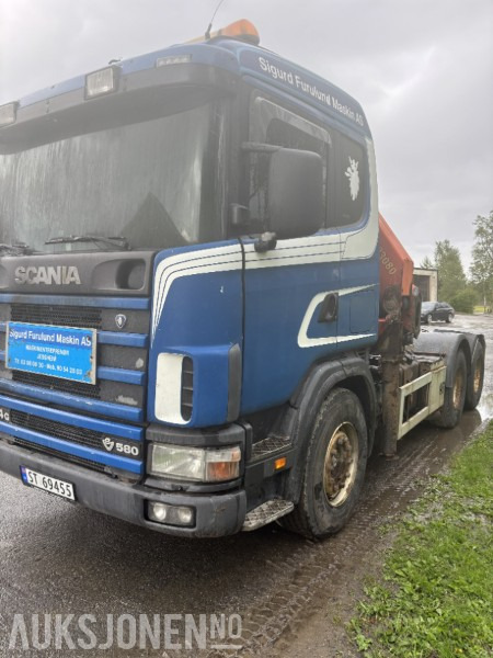 2002 Scania R164GB6X2 Kranbil, 23tm kran, Rep. Objekt - Auto s hydraulickou rukou: obrázek 1 2002 Scania R164GB6X2 Kranbil, 23tm kran, Rep. Objekt - Auto s hydraulickou rukou: obrázek 1