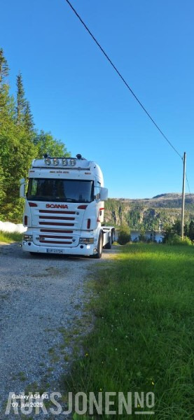 2004 Scania R580 6x2 krokbil - 20t JOAB krok - Kranhydraulikk - Hákový nosič kontejnerů: obrázek 1 2004 Scania R580 6x2 krokbil - 20t JOAB krok - Kranhydraulikk - Hákový nosič kontejnerů: obrázek 1