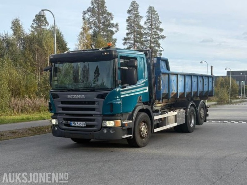 2005 Scania P420LB6X2*4HNA,JOAB 20T krok - Hákový nosič kontejnerů: obrázek 1 2005 Scania P420LB6X2*4HNA,JOAB 20T krok - Hákový nosič kontejnerů: obrázek 1