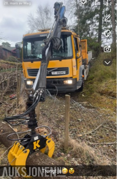 2006 Volvo FL6 med tipp og kran NYLIG EU OK TIL 22.10.2026 - Auto s hydraulickou rukou: obrázek 5 2006 Volvo FL6 med tipp og kran NYLIG EU OK TIL 22.10.2026 - Auto s hydraulickou rukou: obrázek 5
