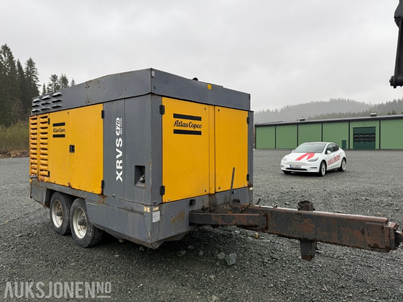 2007 Andre Atlas Copco XRVS 476CD mobil kompressor – 25 bar / CAT-motor – 2007 - Stavební zařízení: obrázek 2 2007 Andre Atlas Copco XRVS 476CD mobil kompressor – 25 bar / CAT-motor – 2007 - Stavební zařízení: obrázek 2