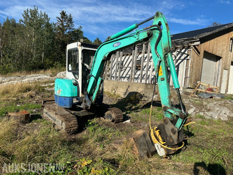 2007 IHI 35NX2 minigraver-3 skuffer-Engcon tiltrotator-maskinhenger - Mini rýpadlo: obrázek 2 2007 IHI 35NX2 minigraver-3 skuffer-Engcon tiltrotator-maskinhenger - Mini rýpadlo: obrázek 2