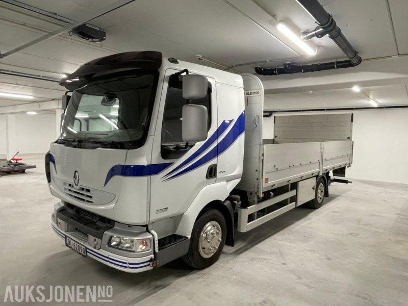 2007 RENAULT MIDLUM LASTEBIL - PLANBIL MED LIFT. KUN 95544 KM! - Nákladní automobil valníkový/ Plošinový: obrázek 2 2007 RENAULT MIDLUM LASTEBIL - PLANBIL MED LIFT. KUN 95544 KM! - Nákladní automobil valníkový/ Plošinový: obrázek 2