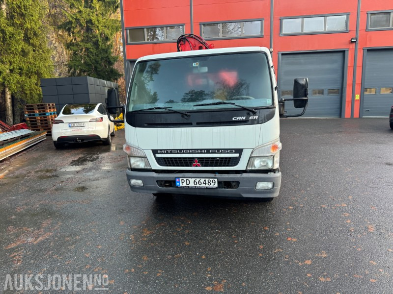 2008 Fuso Canter 7C18 - kranbil med 3-veis tipp - Atlas AK601.3 kran - EU-godkjent til 05/2026 - Auto s hydraulickou rukou: obrázek 2 2008 Fuso Canter 7C18 - kranbil med 3-veis tipp - Atlas AK601.3 kran - EU-godkjent til 05/2026 - Auto s hydraulickou rukou: obrázek 2