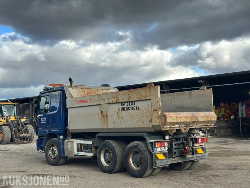 2008 Mercedes-Benz Actros 2655 K 6X4 V8 Tippbil - Sklápěč: obrázek 3 2008 Mercedes-Benz Actros 2655 K 6X4 V8 Tippbil - Sklápěč: obrázek 3