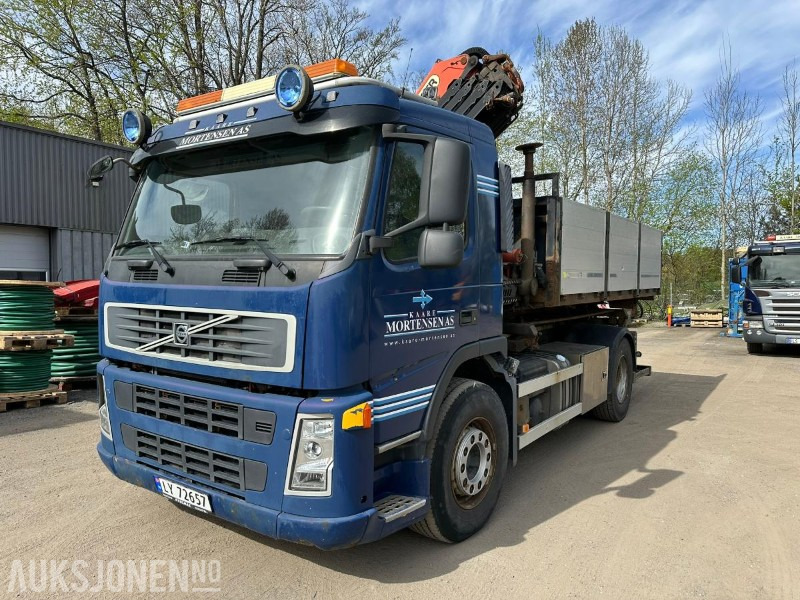 2008 Volvo FM400 4X2 kranbil / Palfinger PK12002-EH kran / EU-ok / Ekstra flak - Auto s hydraulickou rukou: obrázek 1 2008 Volvo FM400 4X2 kranbil / Palfinger PK12002-EH kran / EU-ok / Ekstra flak - Auto s hydraulickou rukou: obrázek 1