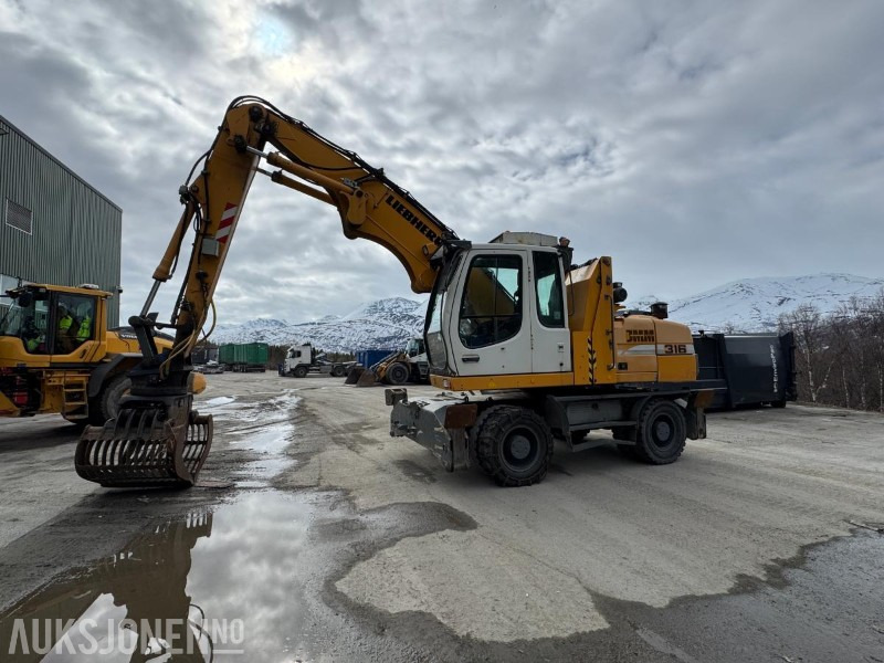 2009 Liebherr A316 Litronic hjulgraver - Hevbar hytte - Klype - 13065T - Rýpadlo: obrázek 1 2009 Liebherr A316 Litronic hjulgraver - Hevbar hytte - Klype - 13065T - Rýpadlo: obrázek 1