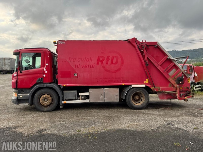 2009 Scania P-serie renovasjonsbil / NTM påbygg - Vůz na odvoz odpadků: obrázek 2 2009 Scania P-serie renovasjonsbil / NTM påbygg - Vůz na odvoz odpadků: obrázek 2