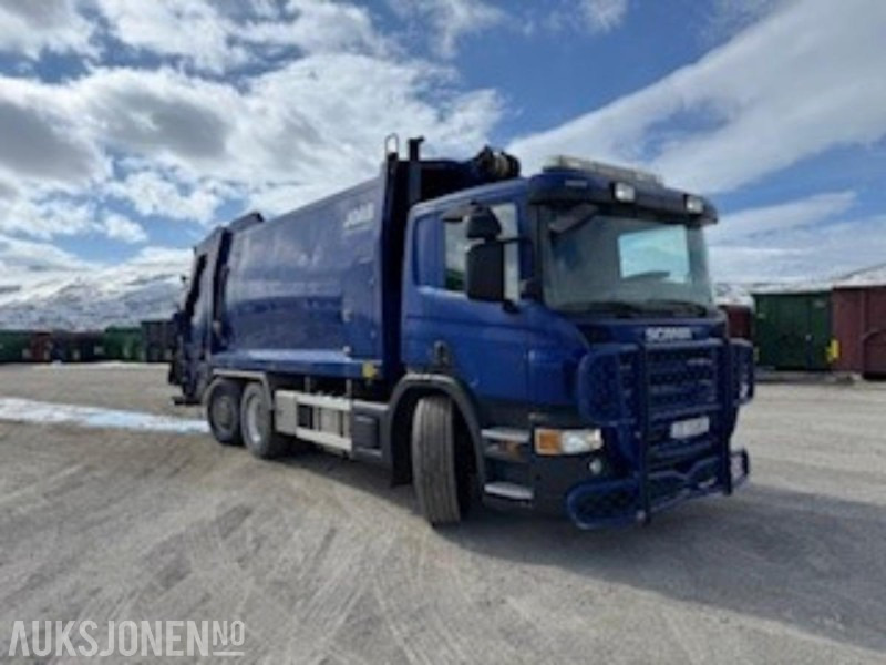 2009 Scania P400 6X2 Komprimatorbil - Vůz na odvoz odpadků: obrázek 1 2009 Scania P400 6X2 Komprimatorbil - Vůz na odvoz odpadků: obrázek 1