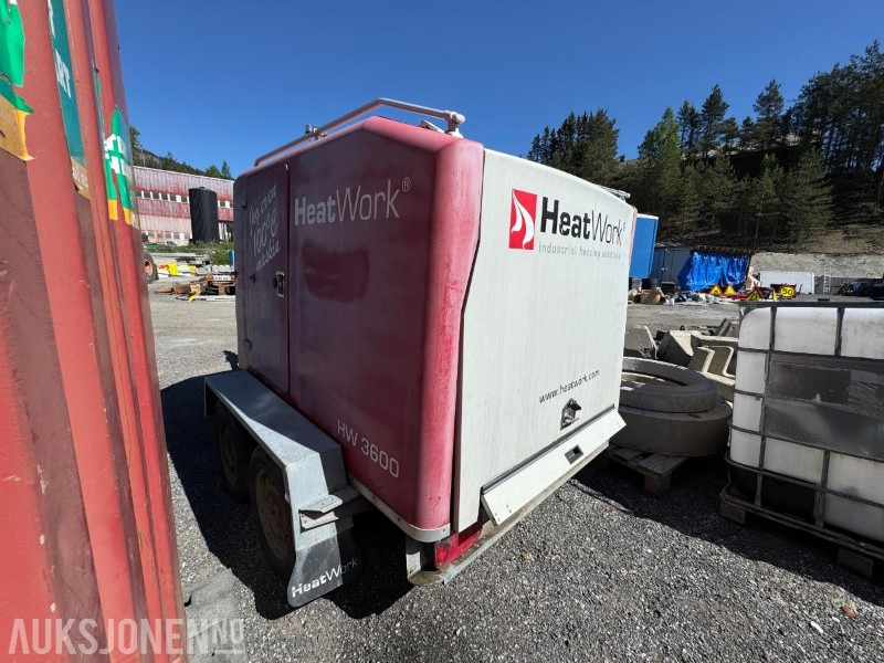 2010 HeatWork HW 3600 teletiner / tilhenger montert - Stavební zařízení: obrázek 3 2010 HeatWork HW 3600 teletiner / tilhenger montert - Stavební zařízení: obrázek 3