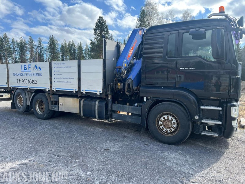 2010 MAN TGS 26.440 KRANBIL PM 22SP KRAN MED FJERNKONTROLL - Auto s hydraulickou rukou: obrázek 4 2010 MAN TGS 26.440 KRANBIL PM 22SP KRAN MED FJERNKONTROLL - Auto s hydraulickou rukou: obrázek 4