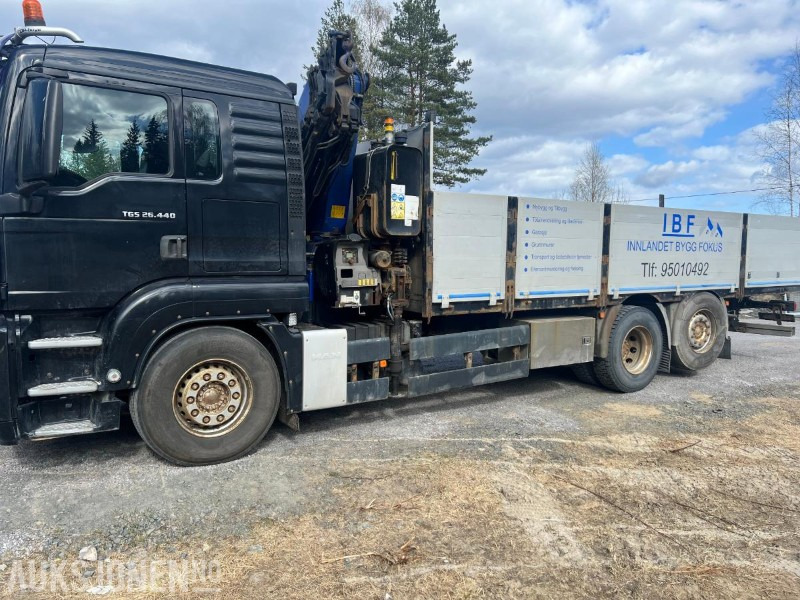 2010 MAN TGS 26.440 KRANBIL PM 22SP KRAN MED FJERNKONTROLL - Auto s hydraulickou rukou: obrázek 5 2010 MAN TGS 26.440 KRANBIL PM 22SP KRAN MED FJERNKONTROLL - Auto s hydraulickou rukou: obrázek 5