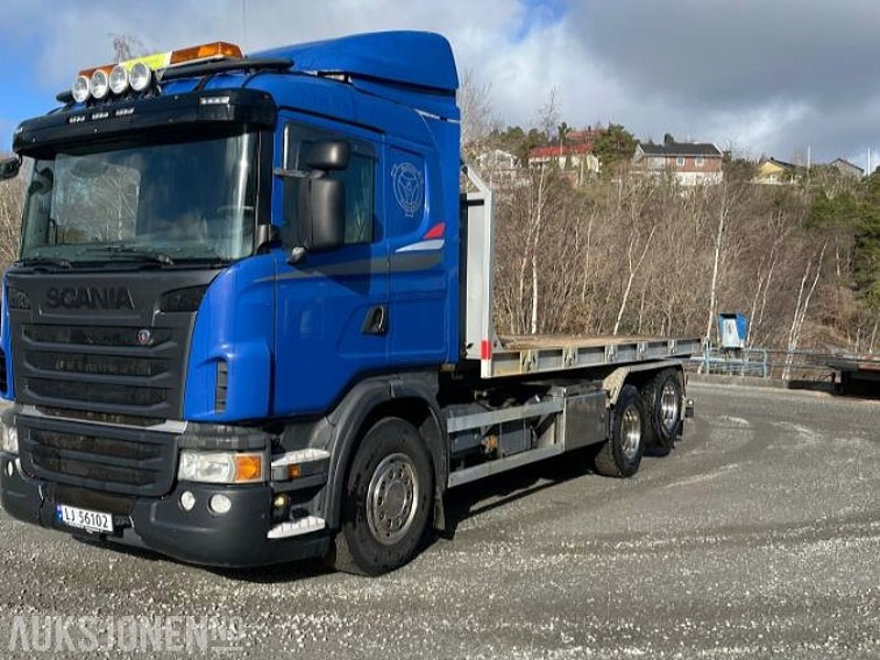 2011 Scania G-serie 480 Krokbil 20m³ Kasse Maskinflak eu ok 03.2026 - Hákový nosič kontejnerů: obrázek 1 2011 Scania G-serie 480 Krokbil 20m³ Kasse Maskinflak eu ok 03.2026 - Hákový nosič kontejnerů: obrázek 1