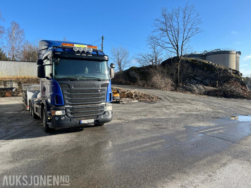 2011 Scania G-serie 480 Krokbil 20m³ Kasse Maskinflak eu ok 03.2026 - Hákový nosič kontejnerů: obrázek 4 2011 Scania G-serie 480 Krokbil 20m³ Kasse Maskinflak eu ok 03.2026 - Hákový nosič kontejnerů: obrázek 4