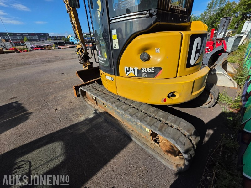 2012 Cat 305E minigraver med pusseskuff - Engcon tiltrotator - Pusseskuff - S40 - Mini rýpadlo: obrázek 4 2012 Cat 305E minigraver med pusseskuff - Engcon tiltrotator - Pusseskuff - S40 - Mini rýpadlo: obrázek 4