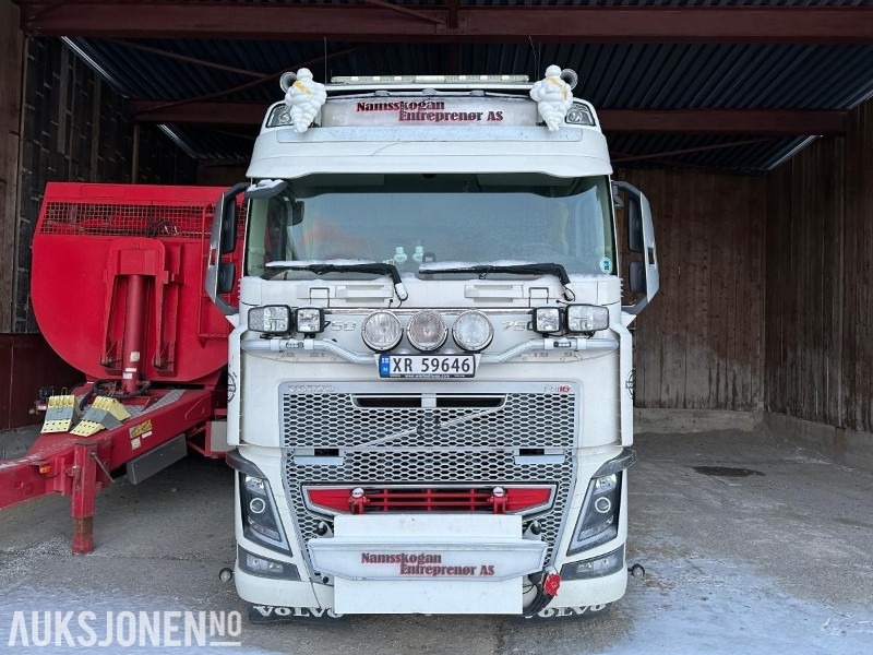 2013 Volvo FH16 750 - 6x2 med henger - Brøyterigget - Boggiløft - Tipphenger - EU godkjent - Euro5 - Sklápěč: obrázek 2 2013 Volvo FH16 750 - 6x2 med henger - Brøyterigget - Boggiløft - Tipphenger - EU godkjent - Euro5 - Sklápěč: obrázek 2
