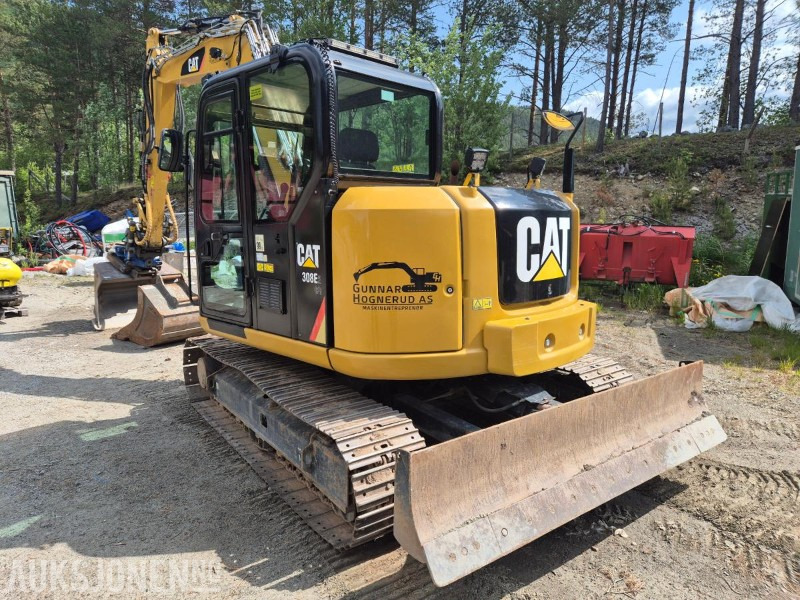 2014 Cat 308E 2 CR beltegraver, med tiltrotator/gripekasett - Rýpadlo: obrázek 3 2014 Cat 308E 2 CR beltegraver, med tiltrotator/gripekasett - Rýpadlo: obrázek 3