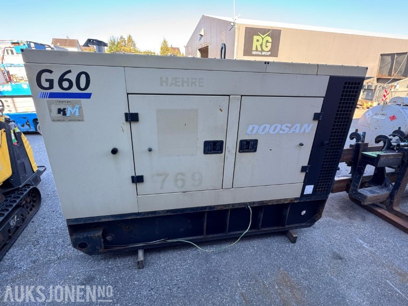 2014 Doosan G60 generator - Stavební zařízení: obrázek 2 2014 Doosan G60 generator - Stavební zařízení: obrázek 2