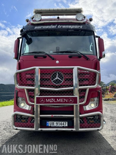 2014 Mercedes-Benz Actros 2663 - 6x4 - Tømmerbil med Palfinger Epsilon Tømmerkran med hytte - Navreduksjon - Lesovůz, Auto s hydraulickou rukou: obrázek 2 2014 Mercedes-Benz Actros 2663 - 6x4 - Tømmerbil med Palfinger Epsilon Tømmerkran med hytte - Navreduksjon - Lesovůz, Auto s hydraulickou rukou: obrázek 2