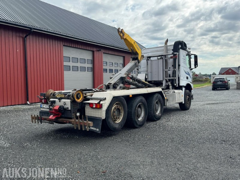 2014 Mercedes-Benz Arocs 32518x4 krokbil med Palfinger T20A knekkbar krokarm 326148km - Hákový nosič kontejnerů: obrázek 4 2014 Mercedes-Benz Arocs 32518x4 krokbil med Palfinger T20A knekkbar krokarm 326148km - Hákový nosič kontejnerů: obrázek 4