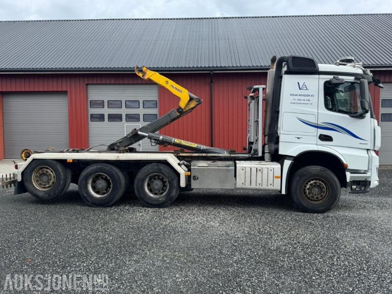 2014 Mercedes-Benz Arocs 32518x4 krokbil med Palfinger T20A knekkbar krokarm 326148km - Hákový nosič kontejnerů: obrázek 3 2014 Mercedes-Benz Arocs 32518x4 krokbil med Palfinger T20A knekkbar krokarm 326148km - Hákový nosič kontejnerů: obrázek 3
