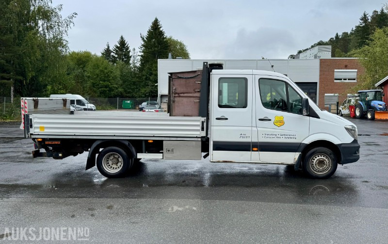 2014 Mercedes-Benz Sprinter 516 CDI planbil, 5-tonn, dobbelkabin, bakløft, lysbjelke - Nákladní automobil valníkový/ Plošinový: obrázek 4 2014 Mercedes-Benz Sprinter 516 CDI planbil, 5-tonn, dobbelkabin, bakløft, lysbjelke - Nákladní automobil valníkový/ Plošinový: obrázek 4