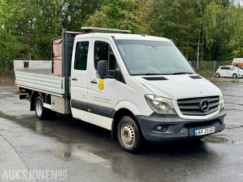 2014 Mercedes-Benz Sprinter 516 CDI planbil, 5-tonn, dobbelkabin, bakløft, lysbjelke - Nákladní automobil valníkový/ Plošinový: obrázek 3 2014 Mercedes-Benz Sprinter 516 CDI planbil, 5-tonn, dobbelkabin, bakløft, lysbjelke - Nákladní automobil valníkový/ Plošinový: obrázek 3