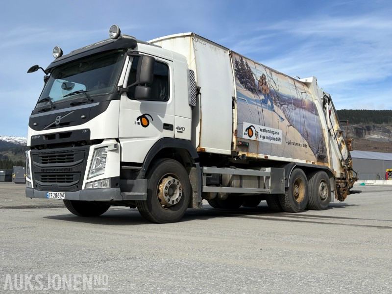 2014 Volvo FM 420 renovasjonsbil med 2-kammers løsning - Vůz na odvoz odpadků: obrázek 1 2014 Volvo FM 420 renovasjonsbil med 2-kammers løsning - Vůz na odvoz odpadků: obrázek 1