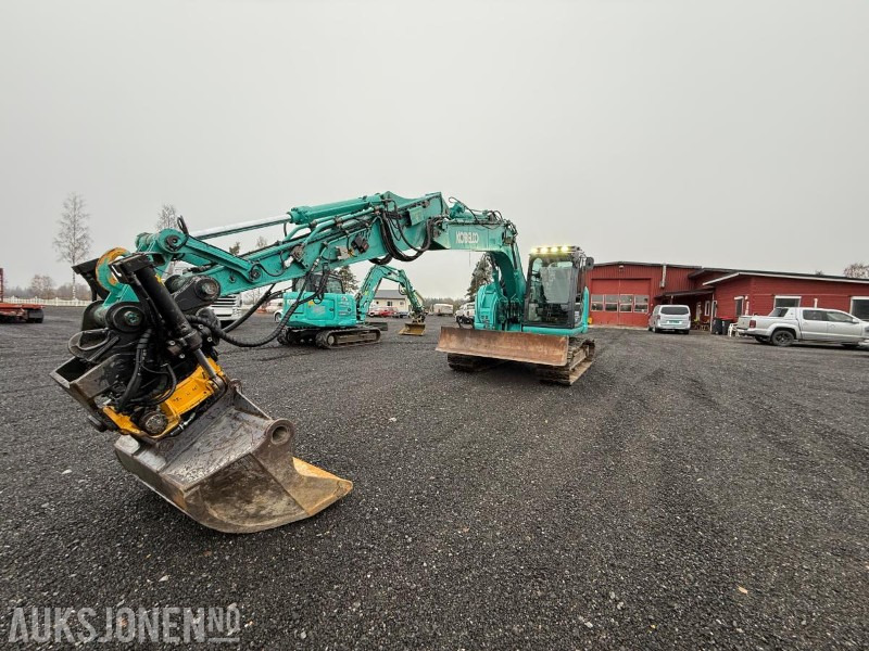 2015 Kobelco SK140SRLC-3 beltegraver med tiltrotator - Rýpadlo: obrázek 1 2015 Kobelco SK140SRLC-3 beltegraver med tiltrotator - Rýpadlo: obrázek 1