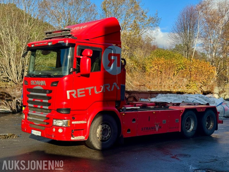 2015 Scania R-serie - Krokbil - Eu-godkjent til 01/26 - Km: 379186 - Hákový nosič kontejnerů: obrázek 1 2015 Scania R-serie - Krokbil - Eu-godkjent til 01/26 - Km: 379186 - Hákový nosič kontejnerů: obrázek 1