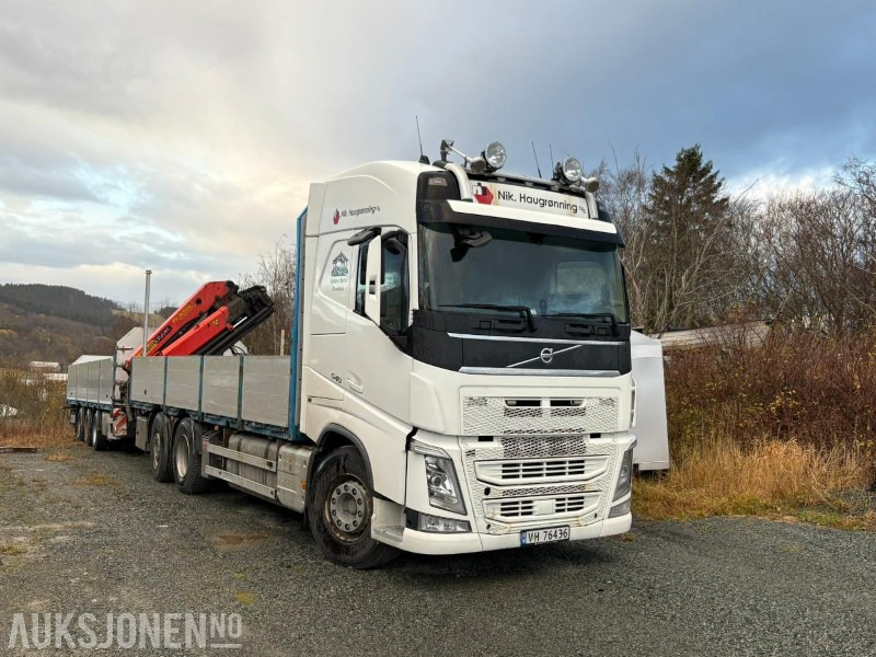 2015 VOLVO FH540 6x2 KRANBIL med Palfinger PK16502 - Auto s hydraulickou rukou: obrázek 3 2015 VOLVO FH540 6x2 KRANBIL med Palfinger PK16502 - Auto s hydraulickou rukou: obrázek 3