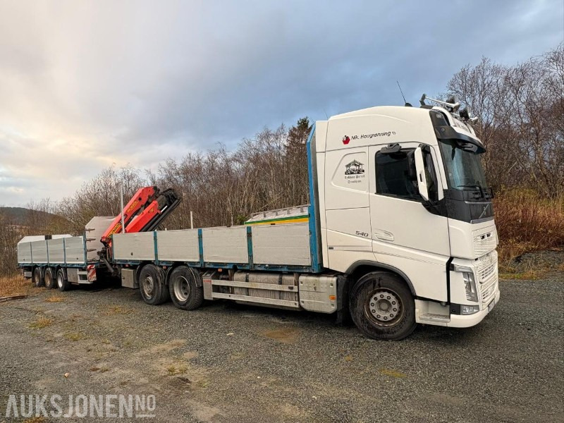 2015 VOLVO FH540 6x2 KRANBIL med Palfinger PK16502 - Auto s hydraulickou rukou: obrázek 4 2015 VOLVO FH540 6x2 KRANBIL med Palfinger PK16502 - Auto s hydraulickou rukou: obrázek 4
