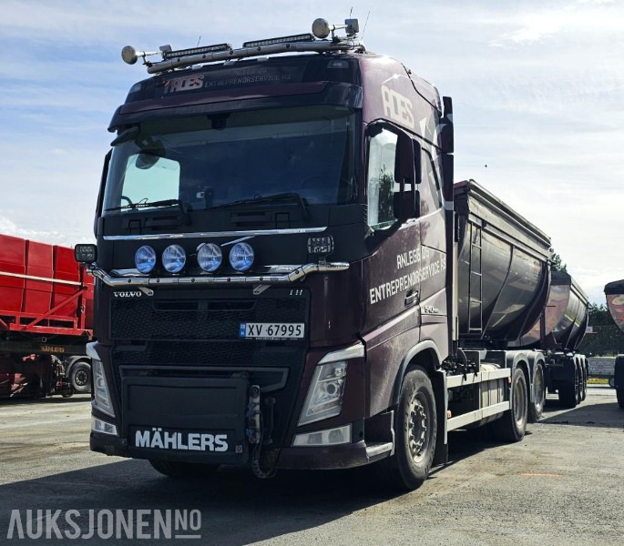 2015 Volvo FH540 6X2 brøyterigget med Norslep tippkasse og asfaltbalje - Sklápěč: obrázek 1 2015 Volvo FH540 6X2 brøyterigget med Norslep tippkasse og asfaltbalje - Sklápěč: obrázek 1