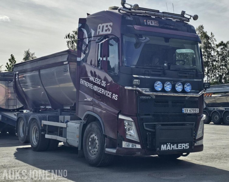 2015 Volvo FH540 6X2 brøyterigget med Norslep tippkasse og asfaltbalje - Sklápěč: obrázek 3 2015 Volvo FH540 6X2 brøyterigget med Norslep tippkasse og asfaltbalje - Sklápěč: obrázek 3