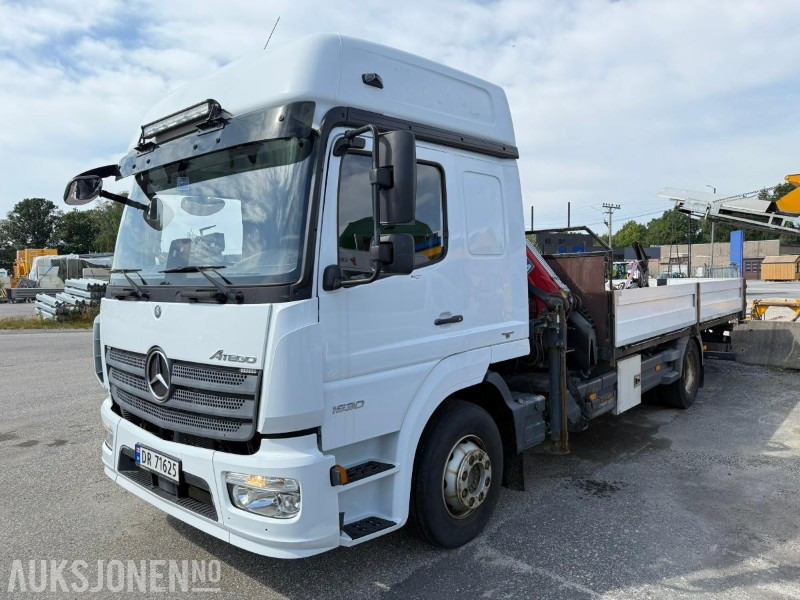 2016 Mercedes-Benz ATEGO 1530L kranbil m/ COPMA 130A.4 kran - Auto s hydraulickou rukou: obrázek 1 2016 Mercedes-Benz ATEGO 1530L kranbil m/ COPMA 130A.4 kran - Auto s hydraulickou rukou: obrázek 1