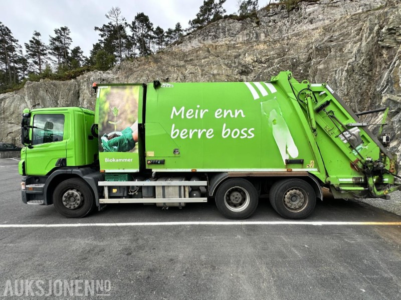 2016 Scania P320 Komprimatorbil - 2 kammer Inkl. biokammer/MTM påbygg - Vůz na odvoz odpadků: obrázek 2 2016 Scania P320 Komprimatorbil - 2 kammer Inkl. biokammer/MTM påbygg - Vůz na odvoz odpadků: obrázek 2
